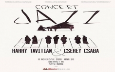 Concert jazz: Harry Tavitian & Cserey Csaba