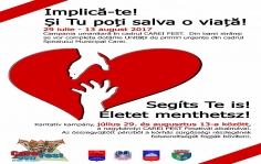 Campanie umanitară  „Implică-te! Și tu poți salva o viață!”